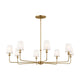 Kichler - Pallas 8-Light Chandelier - Lights Canada