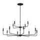 Kichler - Pallas 12-Light Chandelier - Lights Canada