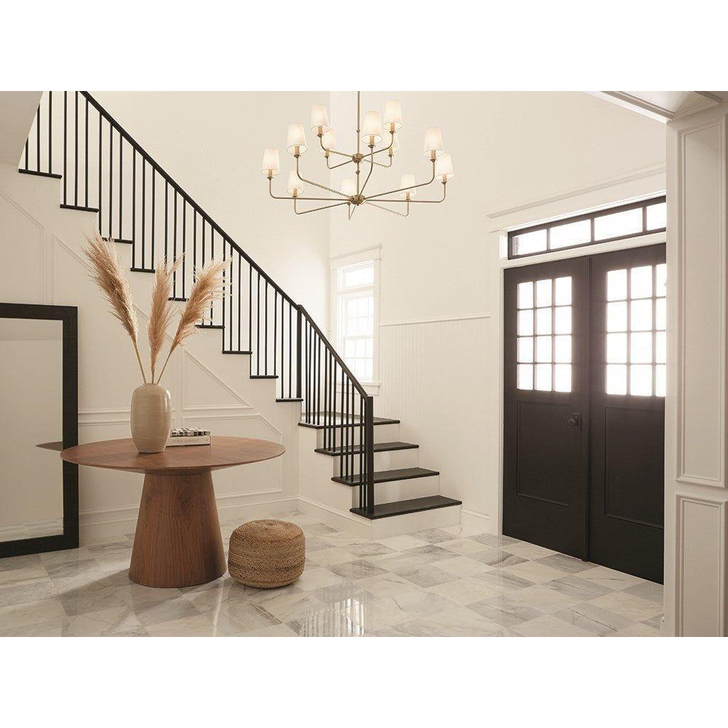 Kichler - Pallas 12-Light Chandelier - Lights Canada