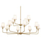 Kichler - Pallas 12-Light Chandelier - Lights Canada