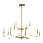 Kichler - Pallas 12-Light Chandelier - Lights Canada