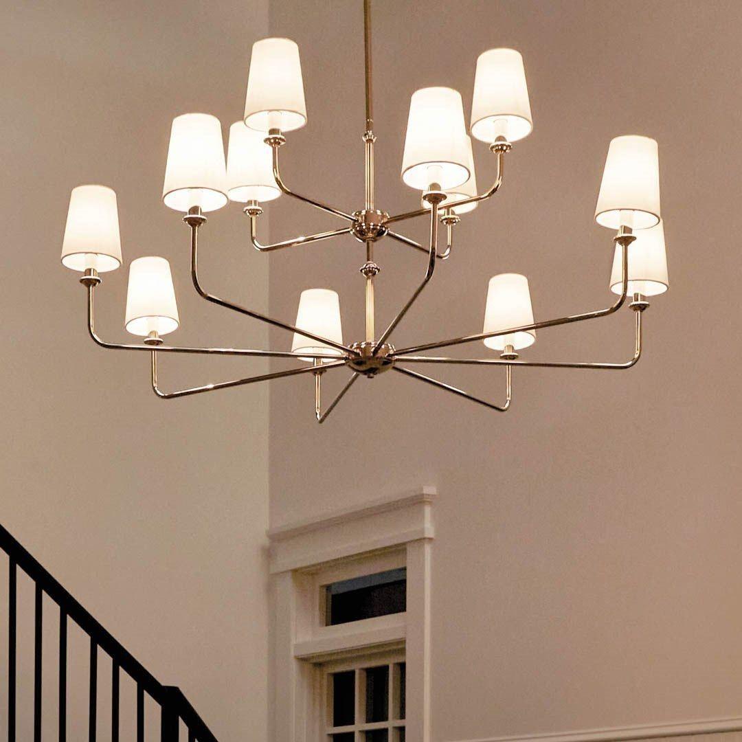 Kichler - Pallas 12-Light Chandelier - Lights Canada