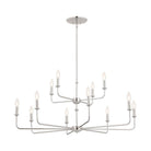 Kichler - Pallas 12-Light Chandelier - Lights Canada