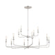 Kichler - Pallas 12-Light Chandelier - Lights Canada
