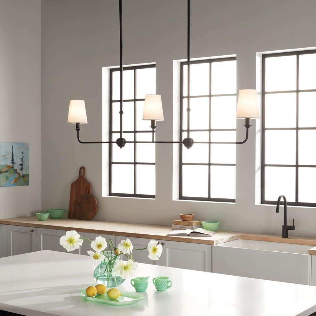 Kichler - Pallas 3-Light Linear Suspension - Lights Canada