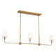 Kichler - Pallas 3-Light Linear Suspension - Lights Canada