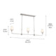 Kichler - Pallas 3-Light Linear Suspension - Lights Canada