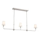 Kichler - Pallas 3-Light Linear Suspension - Lights Canada