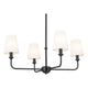 Kichler - Pallas 4-Light Mini Chandelier - Lights Canada