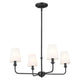 Kichler - Pallas 4-Light Mini Chandelier - Lights Canada
