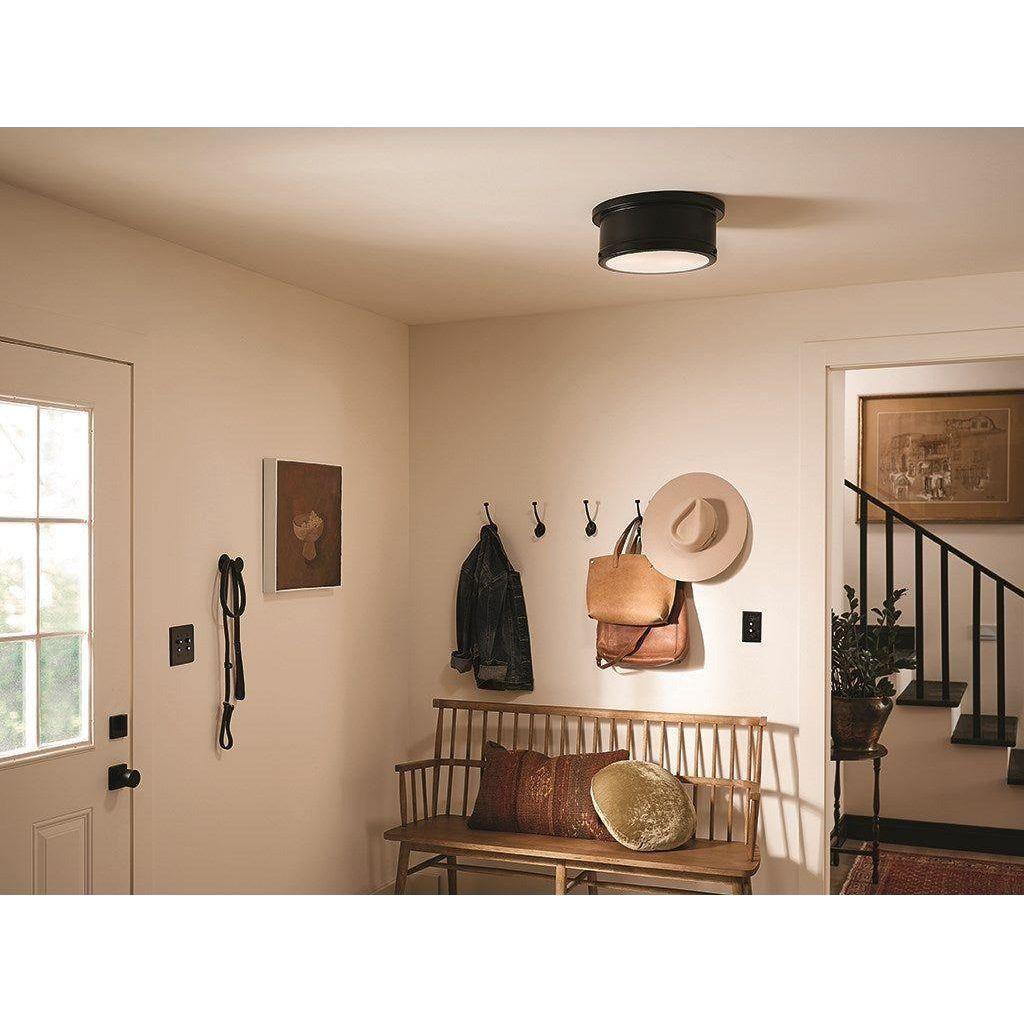 Kichler - Serca 2-Light Flush Mount - Lights Canada