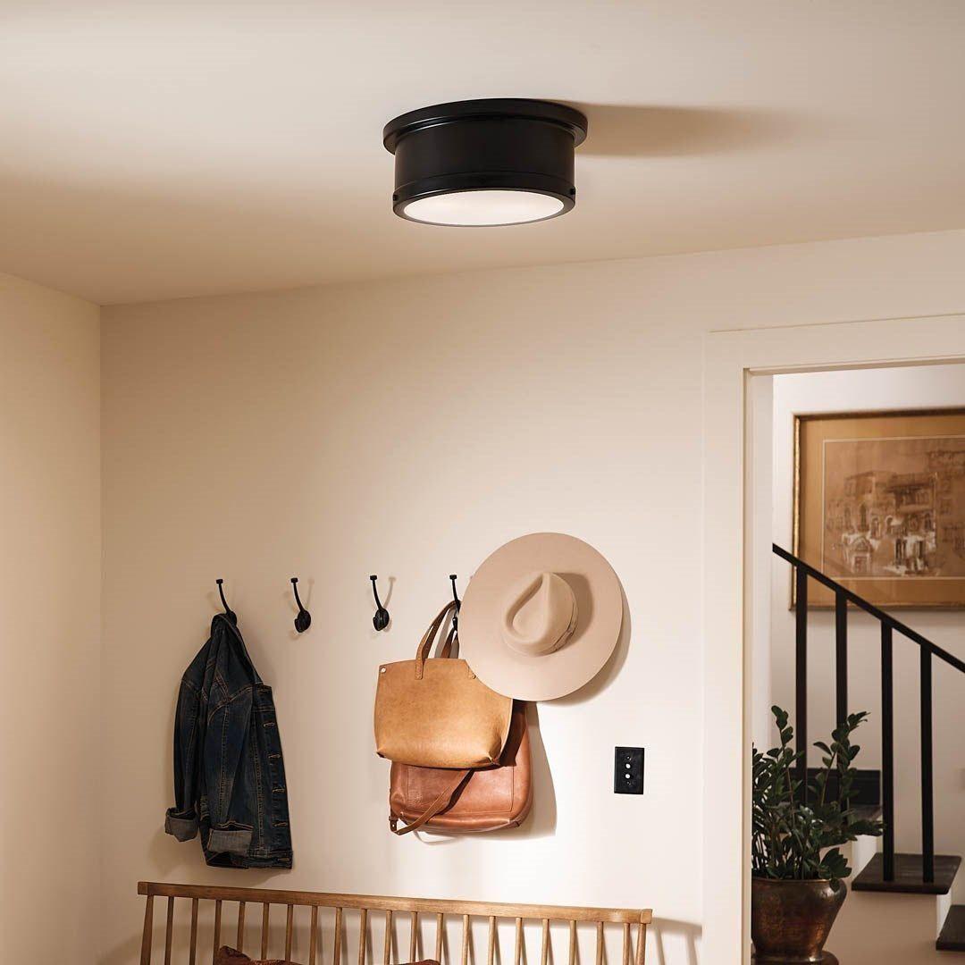 Kichler - Serca 2-Light Flush Mount - Lights Canada