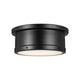 Kichler - Serca 2-Light Flush Mount - Lights Canada