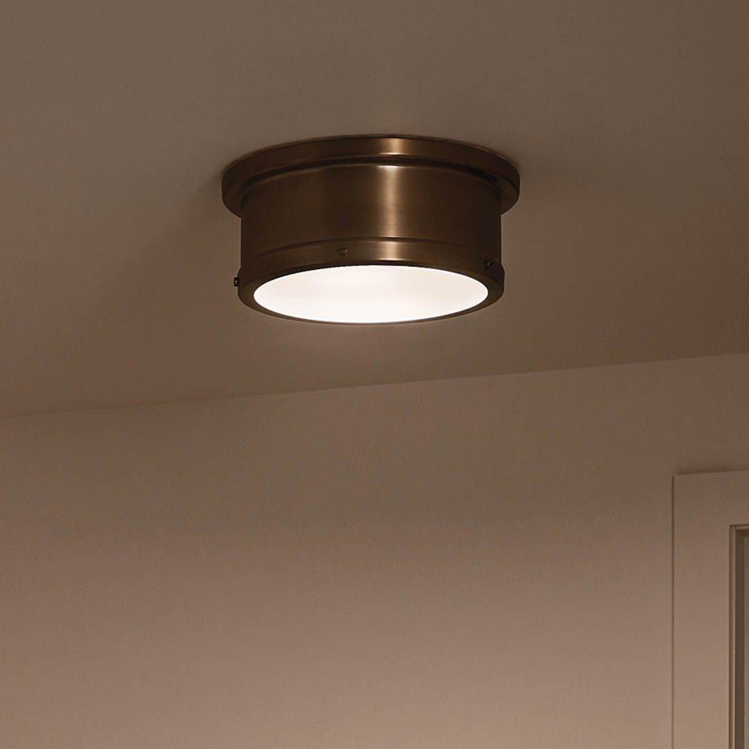 Kichler - Serca 2-Light Flush Mount - Lights Canada