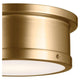 Kichler - Serca 2-Light Flush Mount - Lights Canada