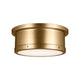 Kichler - Serca 2-Light Flush Mount - Lights Canada