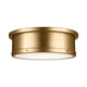 Kichler - Serca 3-Light Flush Mount - Lights Canada