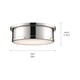 Kichler - Serca 3-Light Flush Mount - Lights Canada