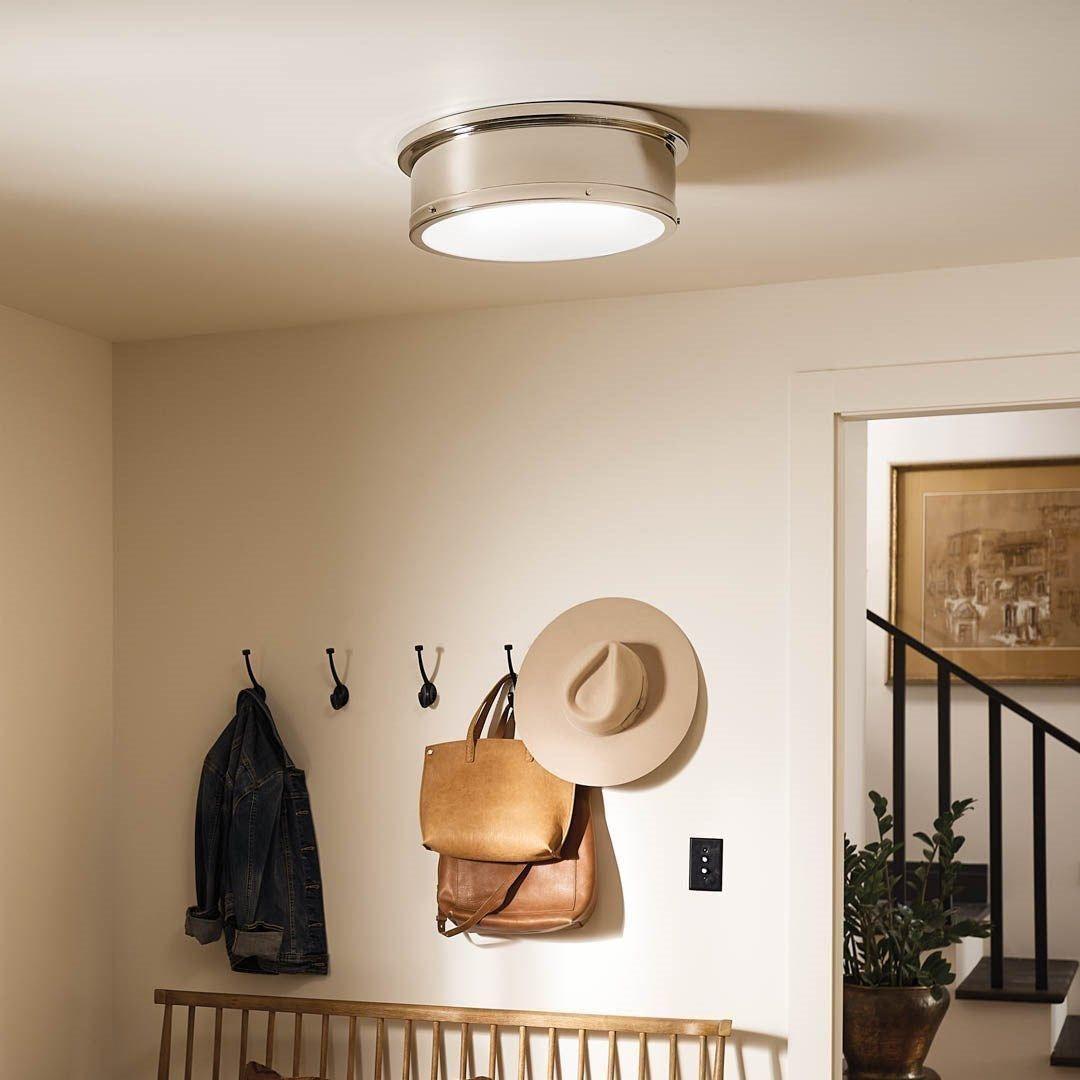 Kichler - Serca 3-Light Flush Mount - Lights Canada