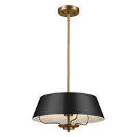 Luella 16" 3-Light Convertible Pendant