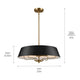 Kichler - Luella 22" 4-Light Convertible Pendant - Lights Canada