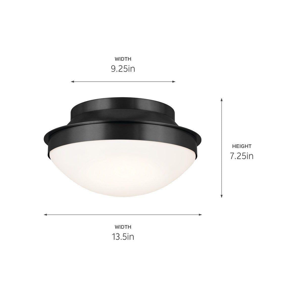 Kichler - Bretta 13.5" 2-Light Flush Mount - Lights Canada