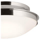 Kichler - Bretta 17.75" 3-Light Flush Mount - Lights Canada