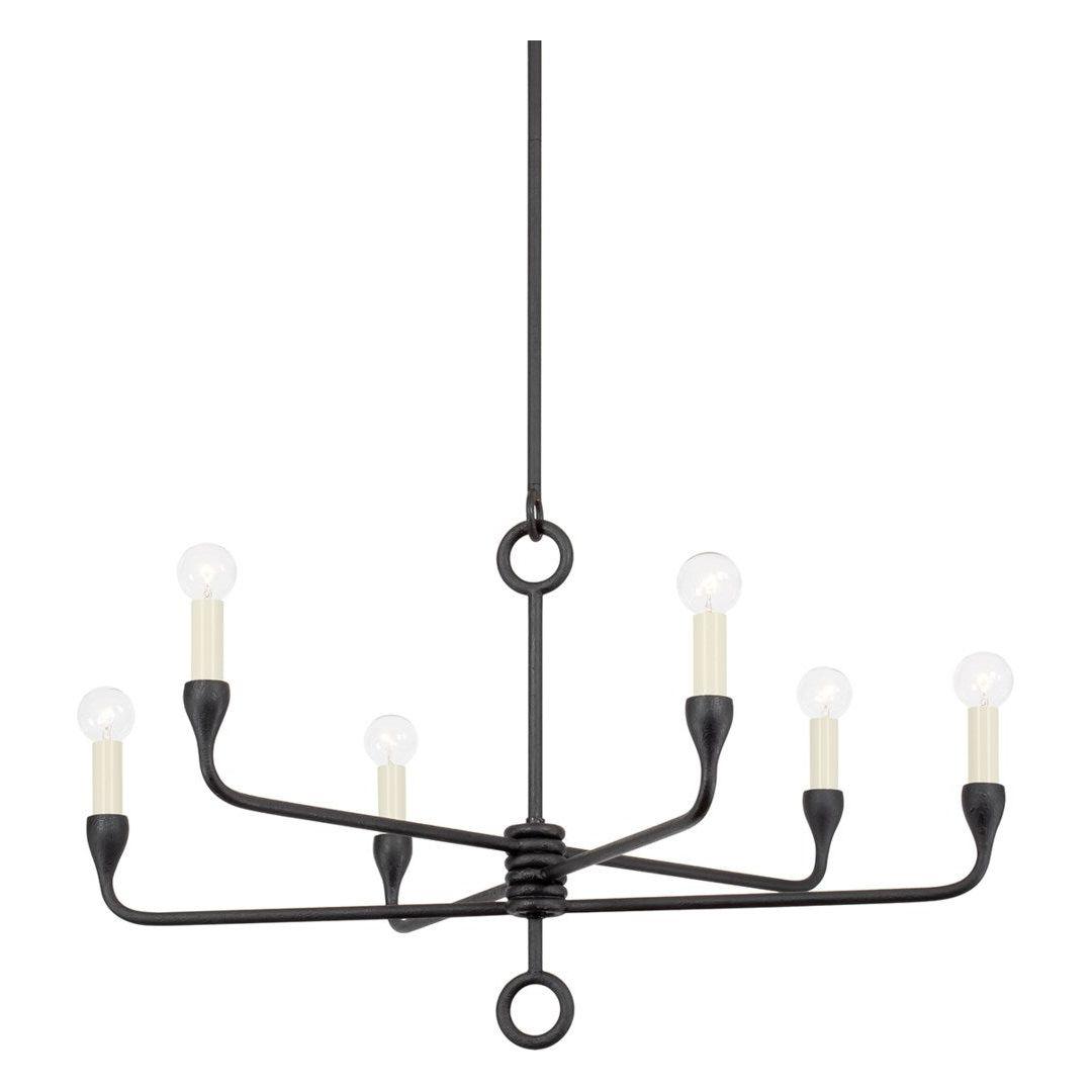 Troy - Orson 6-Light Chandelier - Lights Canada