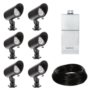 WAC Lighting - LED 12V Landscape Lighting Kit with Basic Accent Light - Lights Canada