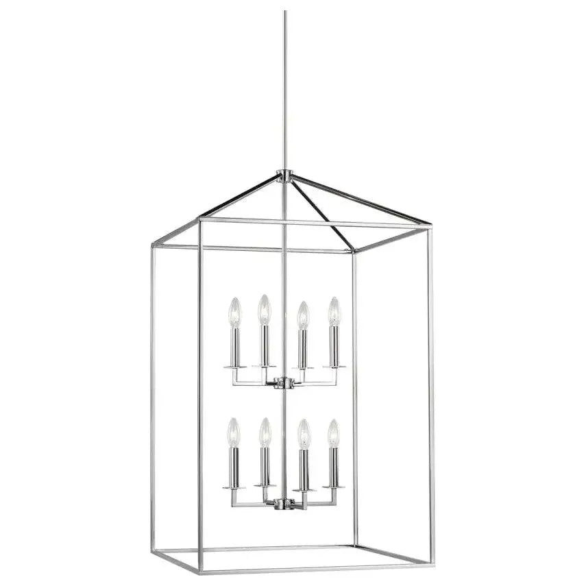 Generation Lighting - Perryton Extra Large Eight Light Pendant - Lights Canada