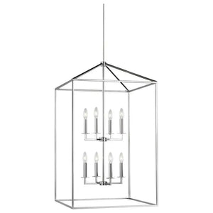 Generation Lighting - Perryton Extra Large Eight Light Pendant - Lights Canada