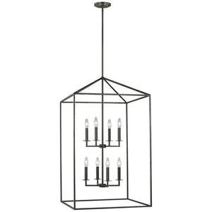 Generation Lighting - Perryton Extra Large Eight Light Pendant - Lights Canada