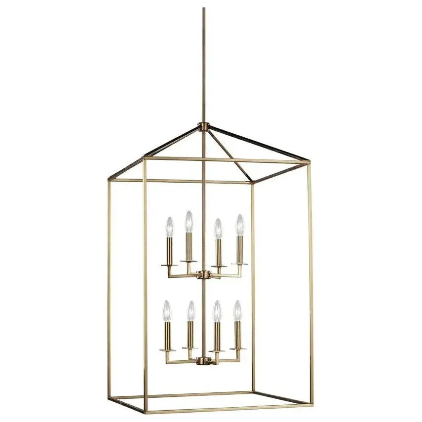 Generation Lighting - Perryton Extra Large Eight Light Pendant - Lights Canada