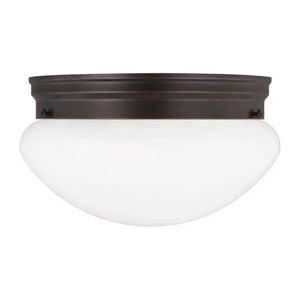 Generation Lighting - Webster Two Light Flush Mount (with Bulbs) - Lights Canada