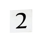 Maxim Lighting - 4" Square Tile Number 2 (Serif) - Lights Canada