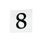 Maxim Lighting - 4" Square Tile Number 8 (Serif) - Lights Canada