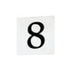 Maxim Lighting - 4" Square Tile Number 8 (Serif) - Lights Canada
