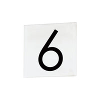 4" Square Tile Number 6/9 (Sans Serif)
