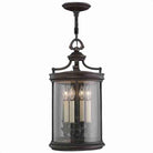 Fine Art Handcrafted Lighting - Louvre Outdoor Pendant - Lights Canada