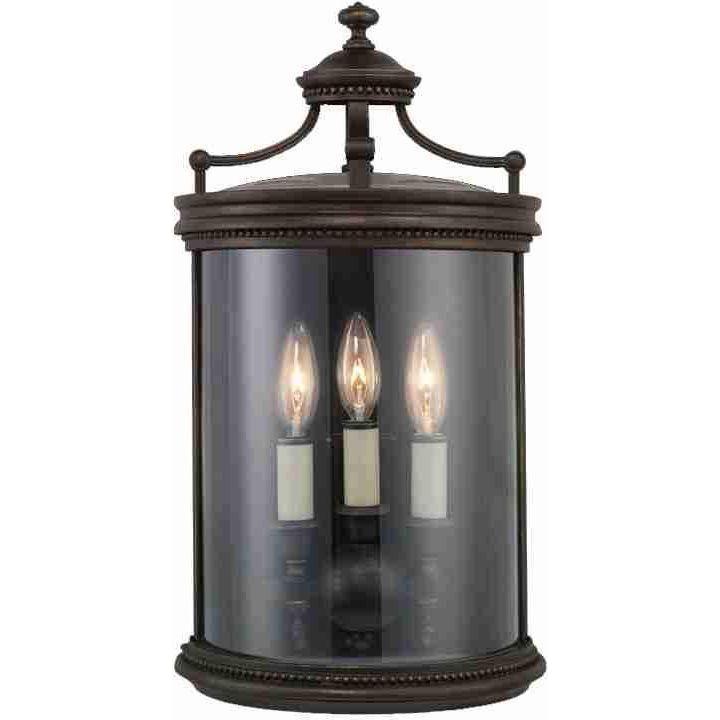 Fine Art Handcrafted Lighting - Louvre Outdoor Wall Light - Lights Canada