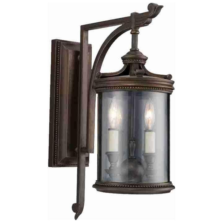 Fine Art Handcrafted Lighting - Louvre Outdoor Wall Light - Lights Canada
