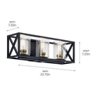 Kichler - Kichler Moorgate Vanity 3 Light - Lights Canada