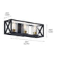 Kichler - Kichler Moorgate Vanity 3 Light - Lights Canada