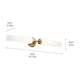 Kichler - Truby 24.75" 2-Light Vanity Light - Lights Canada