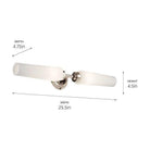 Kichler - Kichler Truby Vanity 2 Light - Lights Canada
