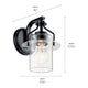 Kichler - Everett 9.25" 1-Light Sconce - Lights Canada