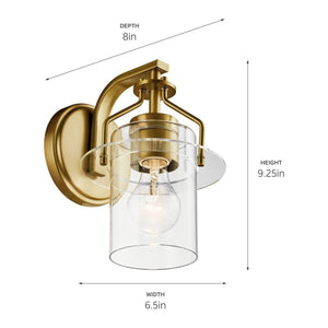 Kichler - Everett 9.25" 1-Light Sconce - Lights Canada