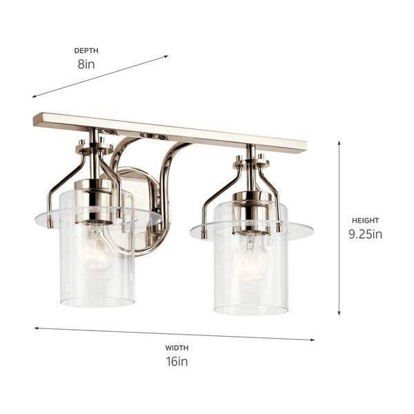 Kichler - Kichler Everett Vanity 2 Light - Lights Canada