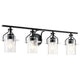 Kichler - Everett 24" 4-Light Vanity Light - Lights Canada