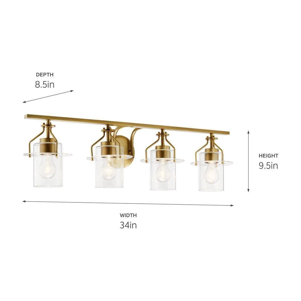 Kichler - Everett 24" 4-Light Vanity Light - Lights Canada